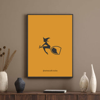 Poster mit Weinmotiven