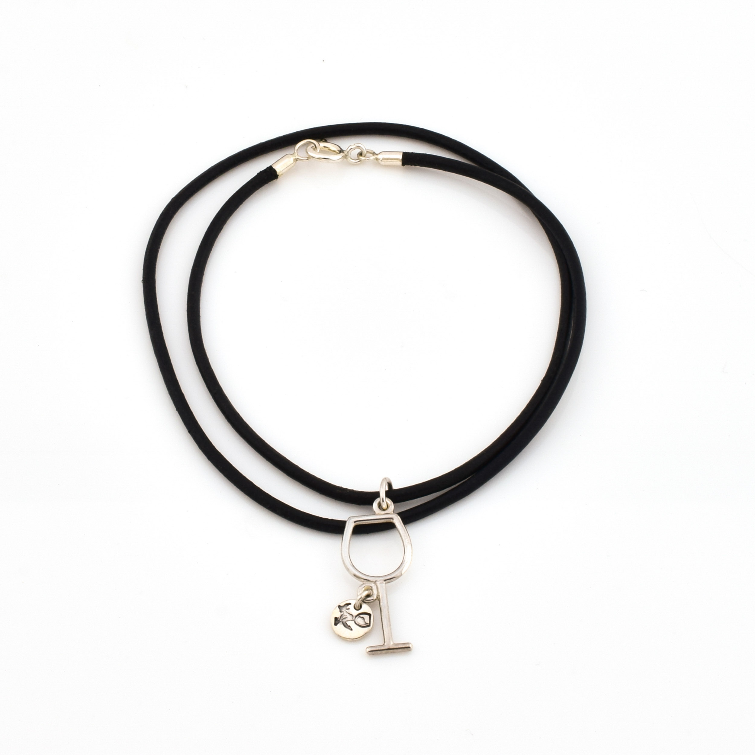 schmuck fahrradanhänger Schmuck Anhänger WEINGLAS | 925 Silber