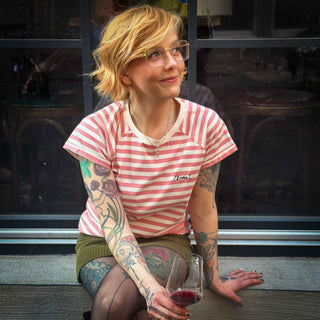 Women's Tee CHEERS & STRIPES