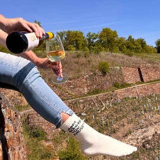 Wine socks RIESLING VANILLA unisex