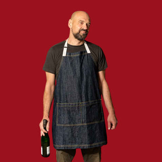 Denim Schürze als perfektes Geschenk für alle Köche 