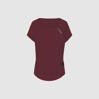 HEAD OVER HEELS – T-Shirt Burgundy
