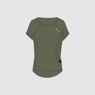 HEAD OVER HEELS – T-Shirt Olive